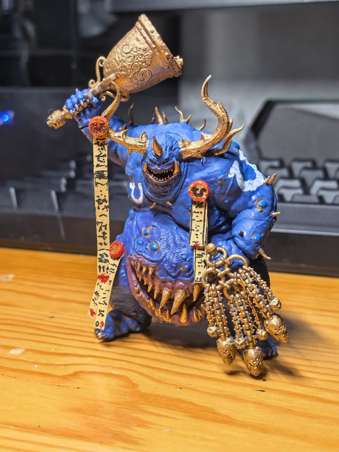 Warhammer miniature repainting