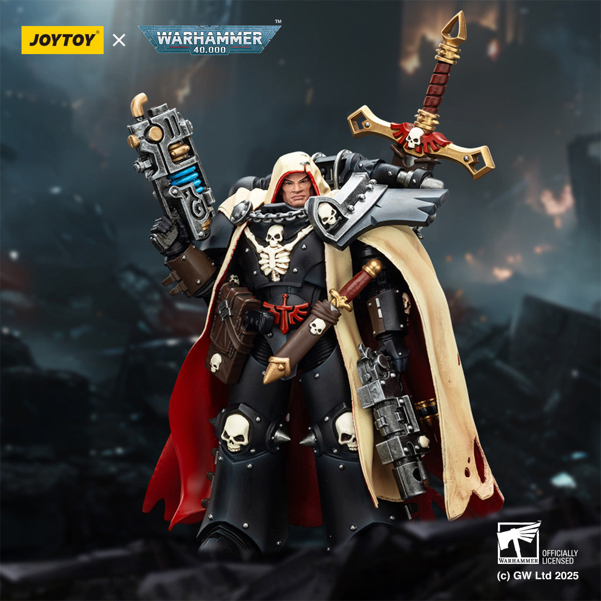 JOYTOY  Warhammer 40,000   Scale：1/18  Chaos Space Marines Cypher, Lord of the Fallen