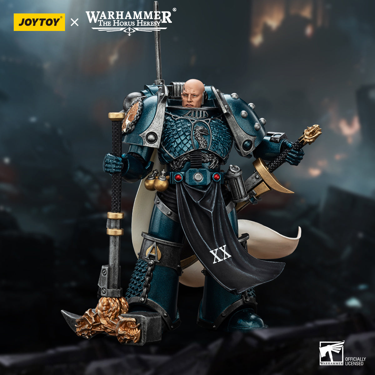 JOYTOY  Warhammer The Horus Heresy   Scale：1/18  Alpha Legion Harrowmaster Armillus Dynat