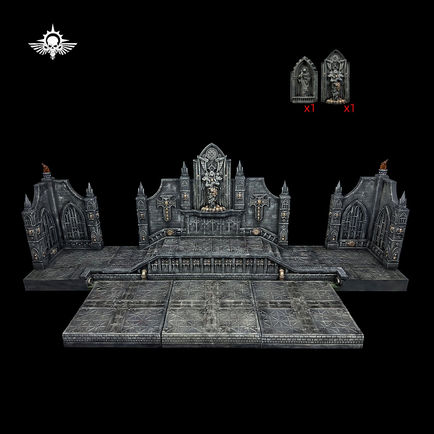 Warhammer Figure Universal Modular Diorama Scene Model Display Stand Collectible