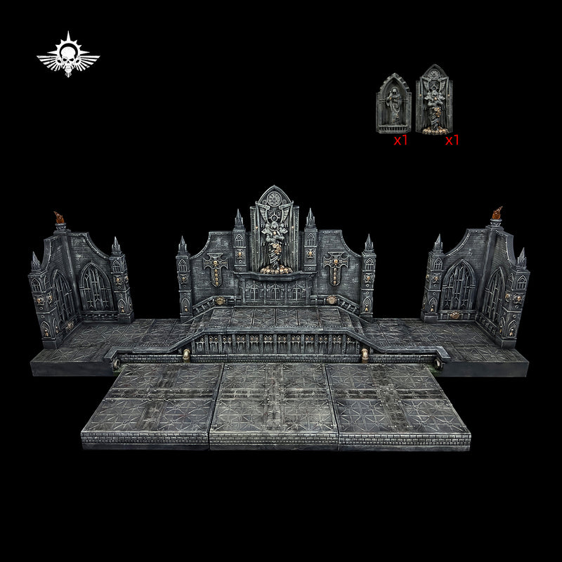 Warhammer Figure Universal Modular Diorama Scene Model Display Stand Collectible