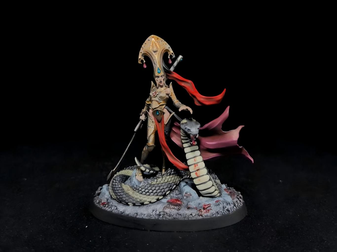 Warhammer AOS Sekhar Fang of Nulahmia 100% Genuine Painted Pre-order