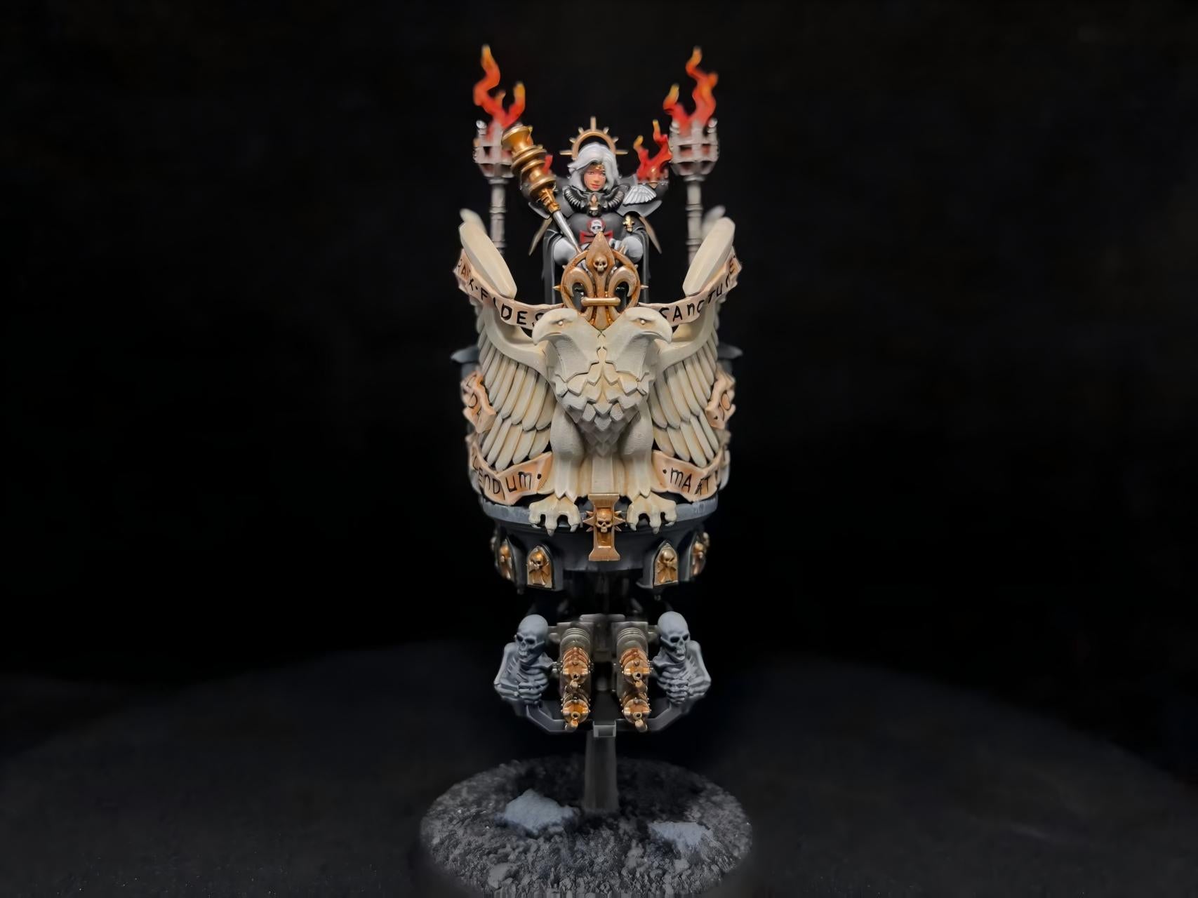 Warhammer 40K Adepta Sororitas Junith Eruita - 100% Genuine Painted Pre-order