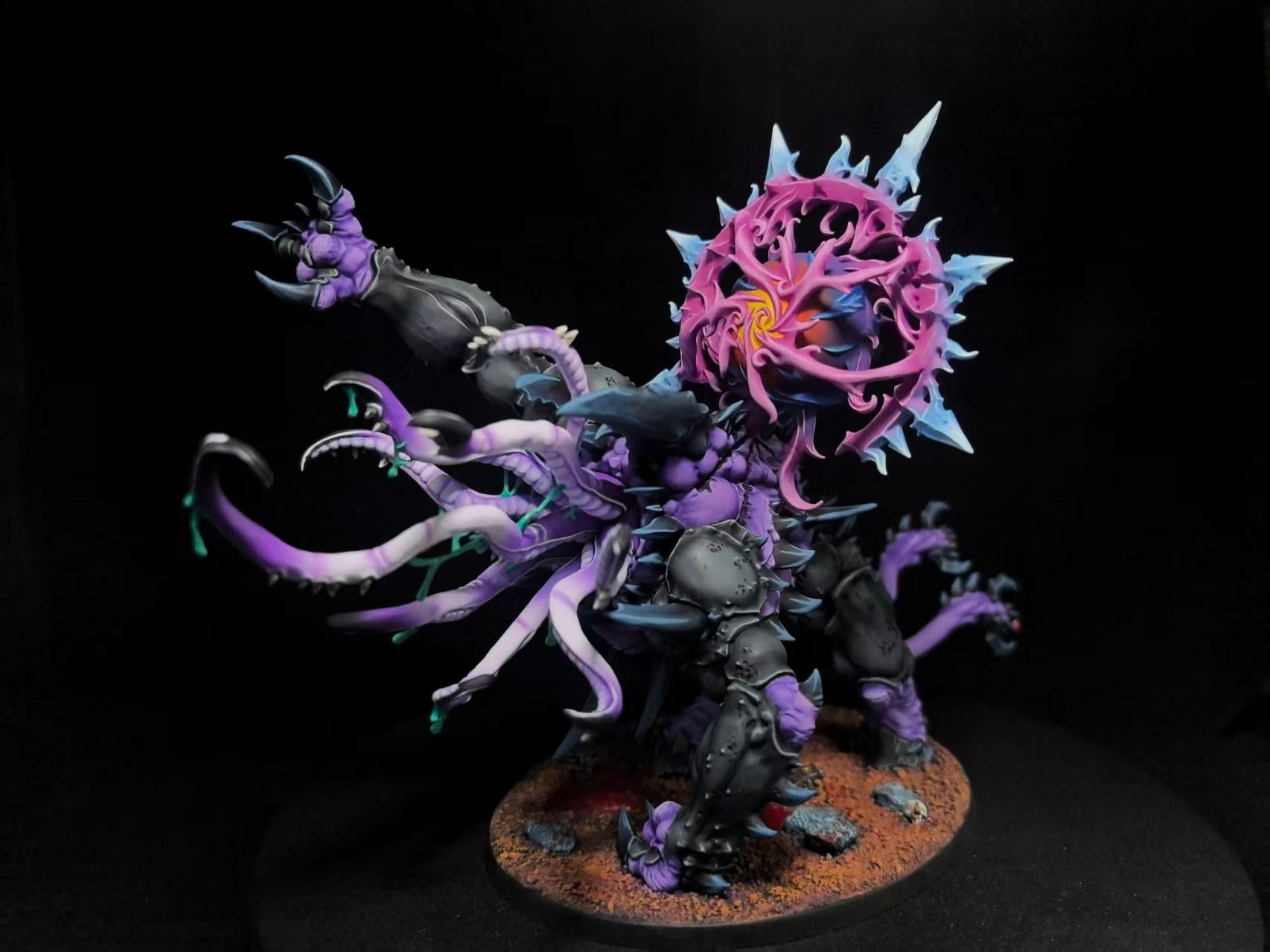 Warhammer 40K/AOS Mutalith Vortex Beast 100% Genuine Painted Pre-order