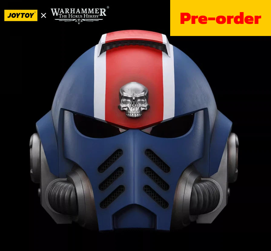 JOYTOY  Warhammer 40,000  Scale：1/1  Ultramarines Lieutenant Titus' MKX Helmet
