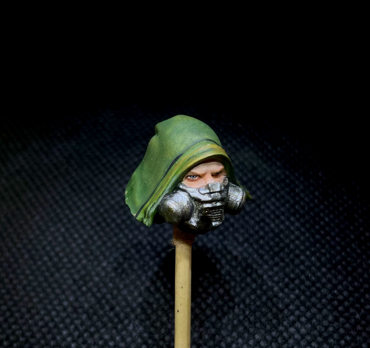TD-JT-166 Warhammer 40K 1/18 Space Marine 2 Marneus Calgar Custom Head Sculpt view 2