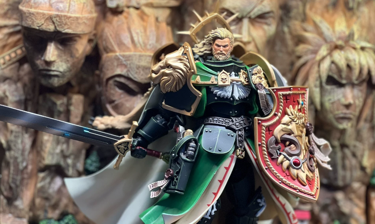 TD-JT-189 Warhammer 40K 1/18 Pure Maiden Sister of Battle Custom Head Sculpt view 2