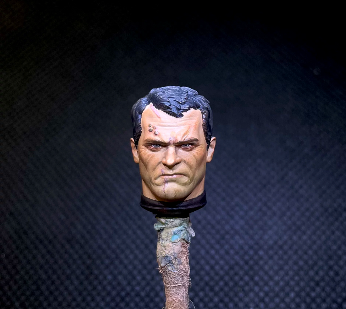 TD-JT-195 Warhammer 40K Ultramarines Titus 2.0 Four-Style Custom Head Sculpt Set view 3
