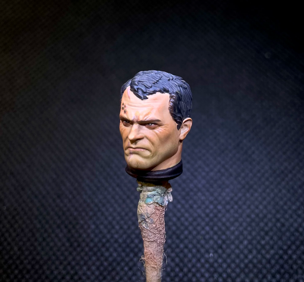 TD-JT-195 Warhammer 40K Ultramarines Titus 2.0 Four-Style Custom Head Sculpt Set view 5