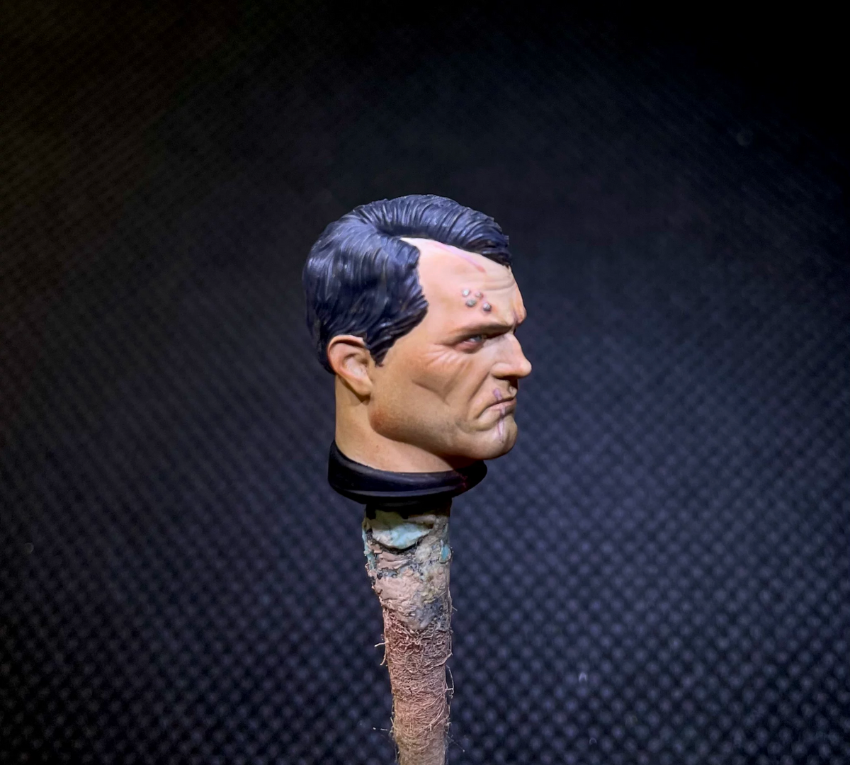 TD-JT-195 Warhammer 40K Ultramarines Titus 2.0 Four-Style Custom Head Sculpt Set view 6
