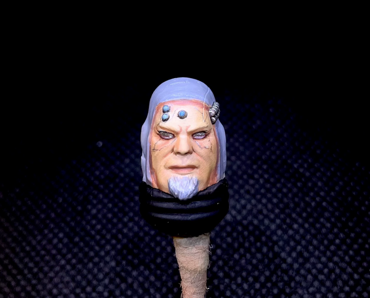 TD-JT-182 Warhammer 40K Adeptus Custodes Captain-General Constantin Valdor Custom Head Sculpt view 3