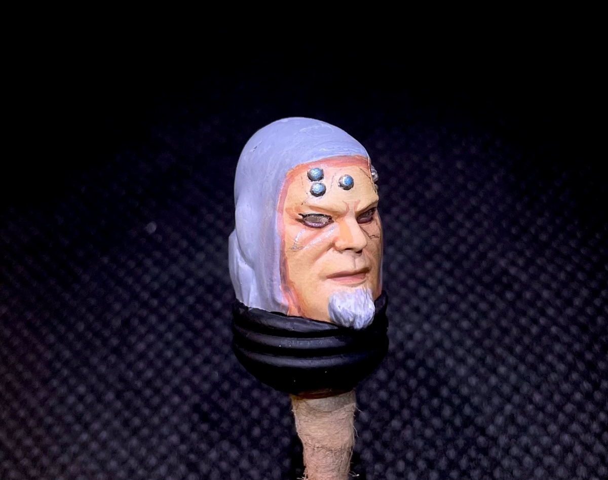 TD-JT-182 Warhammer 40K Adeptus Custodes Captain-General Constantin Valdor Custom Head Sculpt view 4
