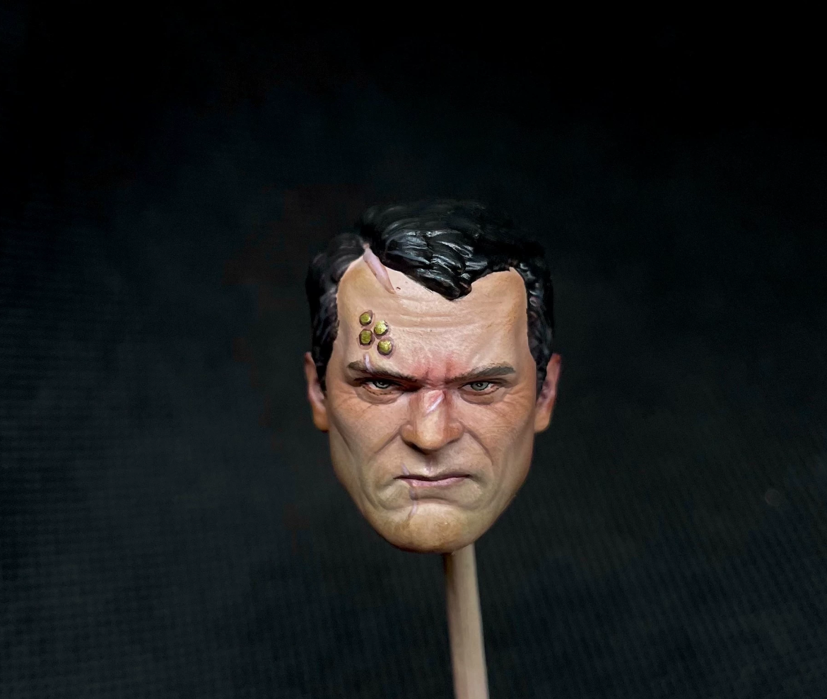 TD-JT-172 Warhammer 40K McFarlane Primarch Lion El'Jonson Custom Head Sculpt view 3