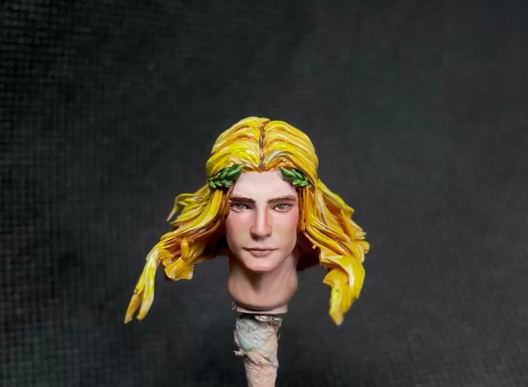 TD-JT-180 Warhammer 40K Primarch Rogal Dorn Custom Head Sculpt view 2
