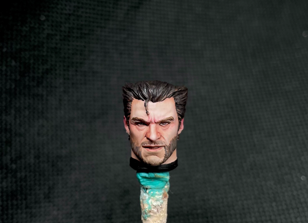 TD-JT-169 Warhammer 40K 1/18 Space Marine Titus HelloKit Custom Head Sculpt view 2