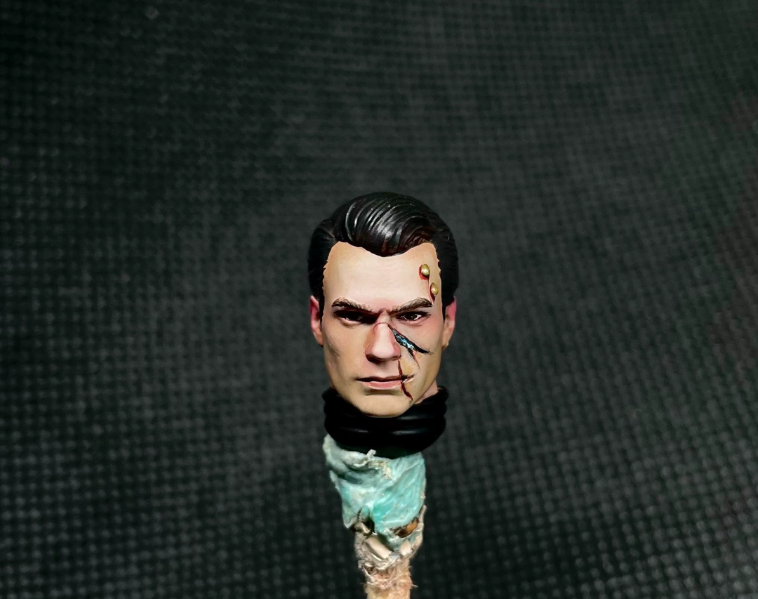 TD-JT-171 Warhammer 40K McFarlane Young Lion El'Jonson Custom Head Sculpt view 4