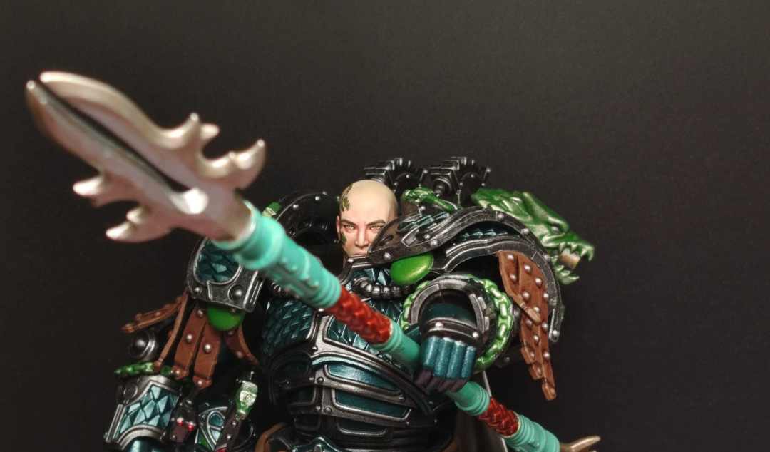 TD-JT-179 Warhammer 40K Female Roboute Guilliman Custom Head Sculpt view 2