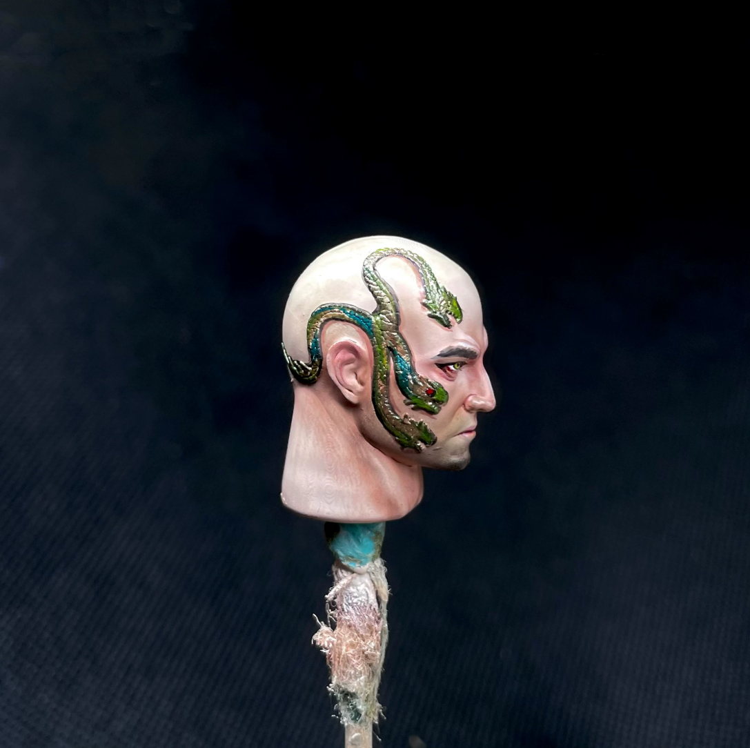 TD-JT-179 Warhammer 40K Female Roboute Guilliman Custom Head Sculpt view 6