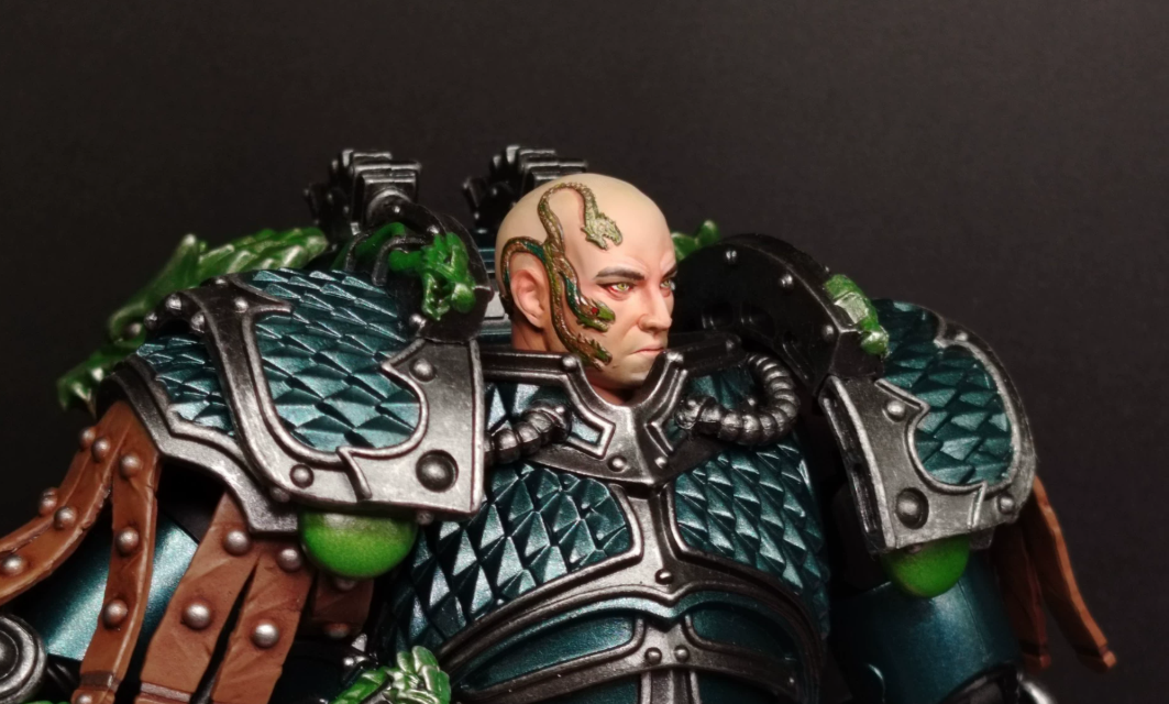 TD-JT-179 Warhammer 40K Female Roboute Guilliman Custom Head Sculpt view 12