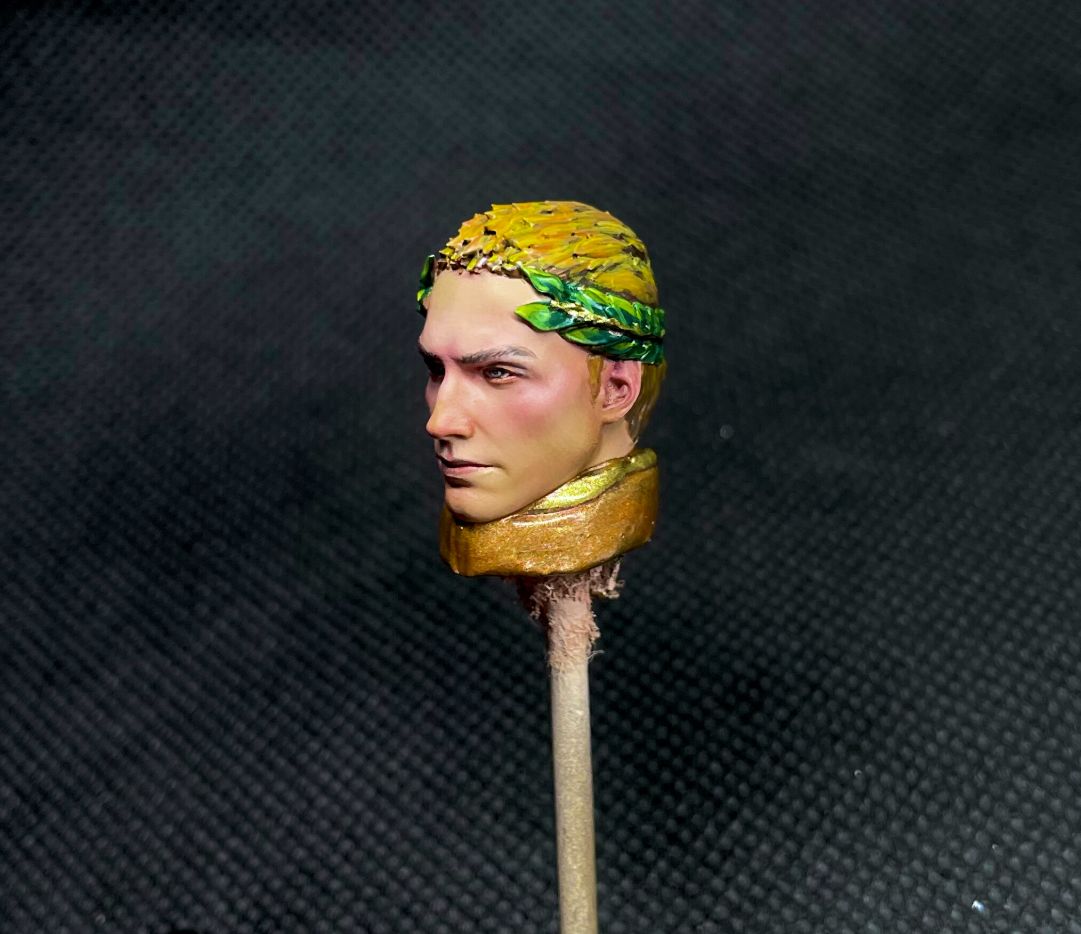 TD-JT-183 Warhammer 40K Space Marine 2 Titus Version A McFarlane Custom Head Sculpt view 6