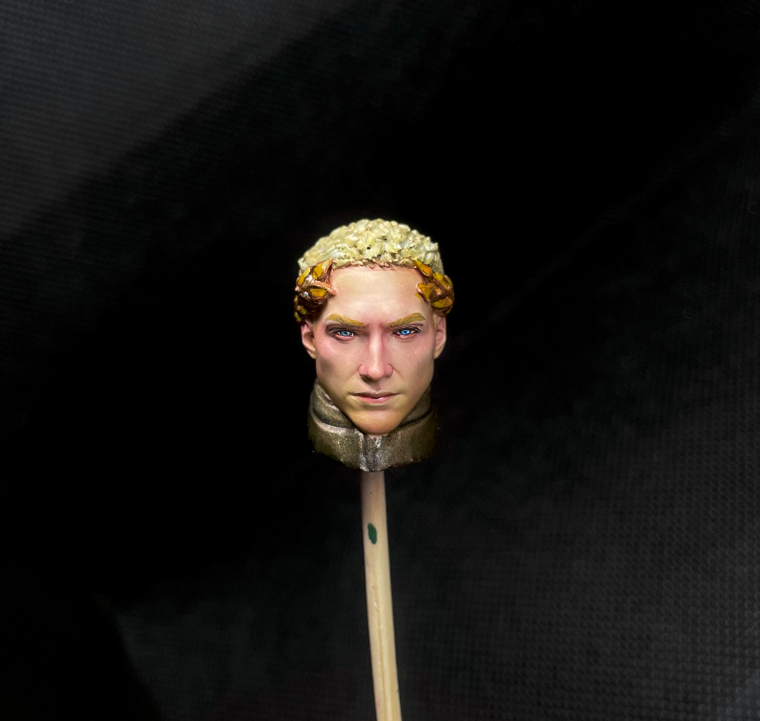 TD-JT-183 Warhammer 40K Space Marine 2 Titus Version A McFarlane Custom Head Sculpt view 10