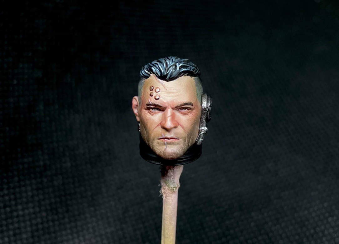 TD-JT-181 Warhammer 40K Young Primarch Rogal Dorn Custom Head Sculpt view 5