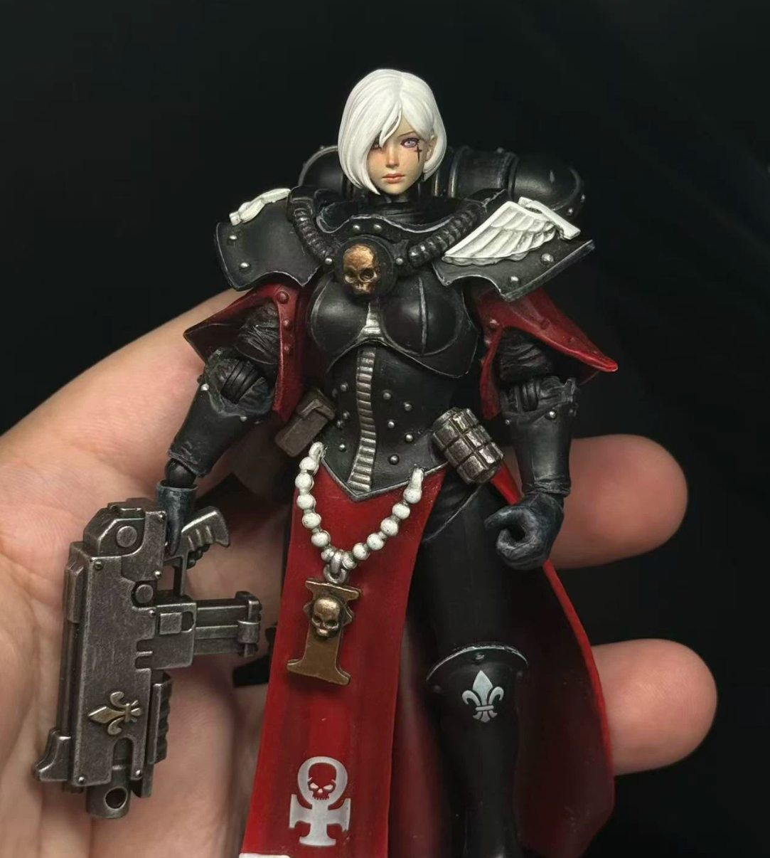 TD-JT-173 Warhammer 40K 1/18 Alpha Legion Primarch Alpharius Lifelike Head Sculpt view 11