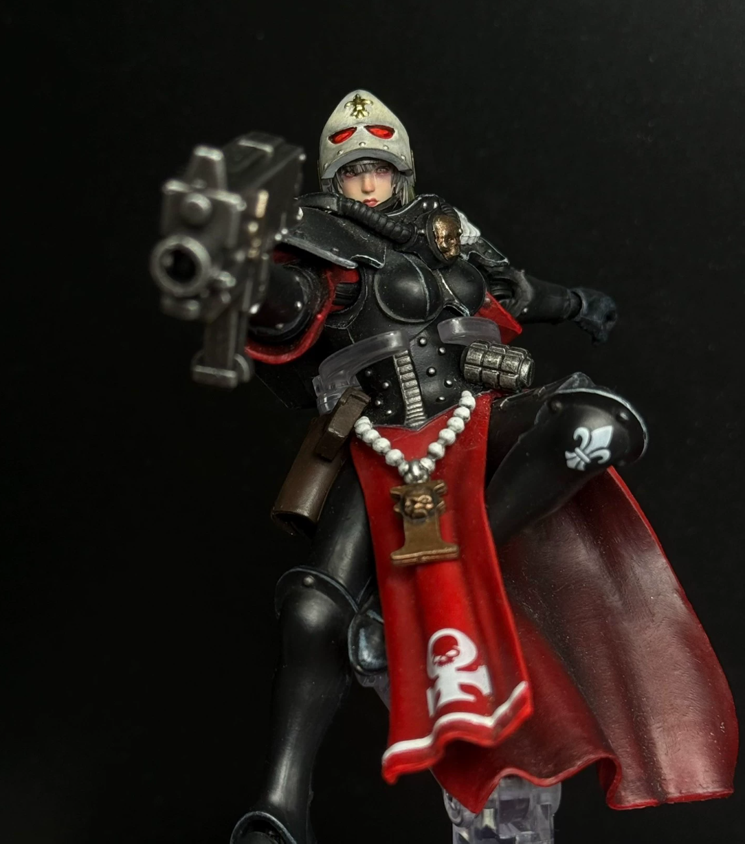 TD-JT-174 Warhammer 40K Ultramarines Titus 3.0 Fearless Secret Level Custom Head Sculpt view 11