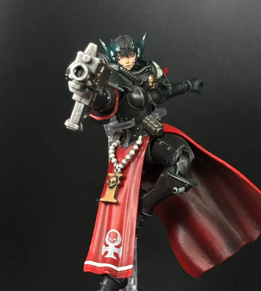 TD-JT-174 Warhammer 40K Ultramarines Titus 3.0 Fearless Secret Level Custom Head Sculpt view 12
