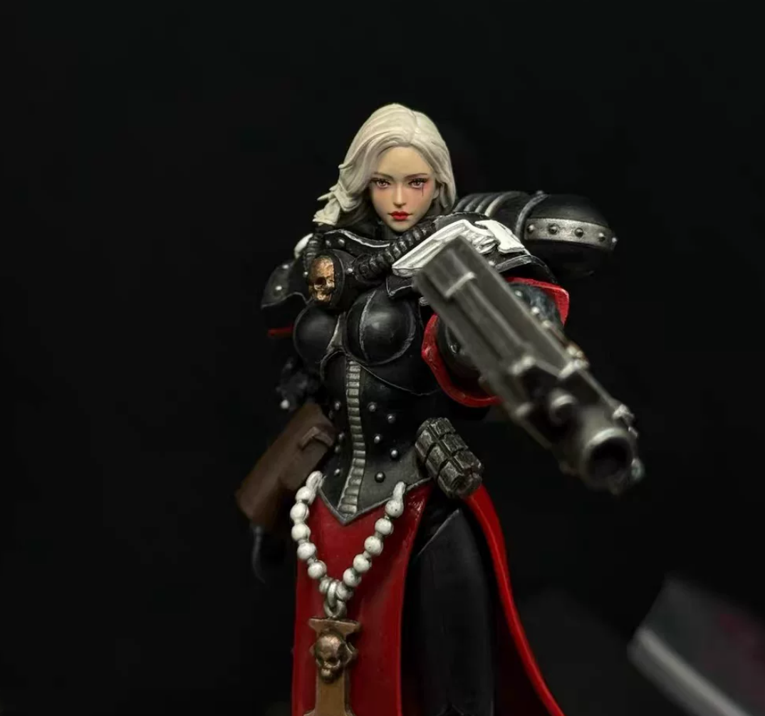 TD-JT-175 Warhammer 40K Blood Angels Primarch Sanguinius Blood Tears Custom Head Sculpt view 5