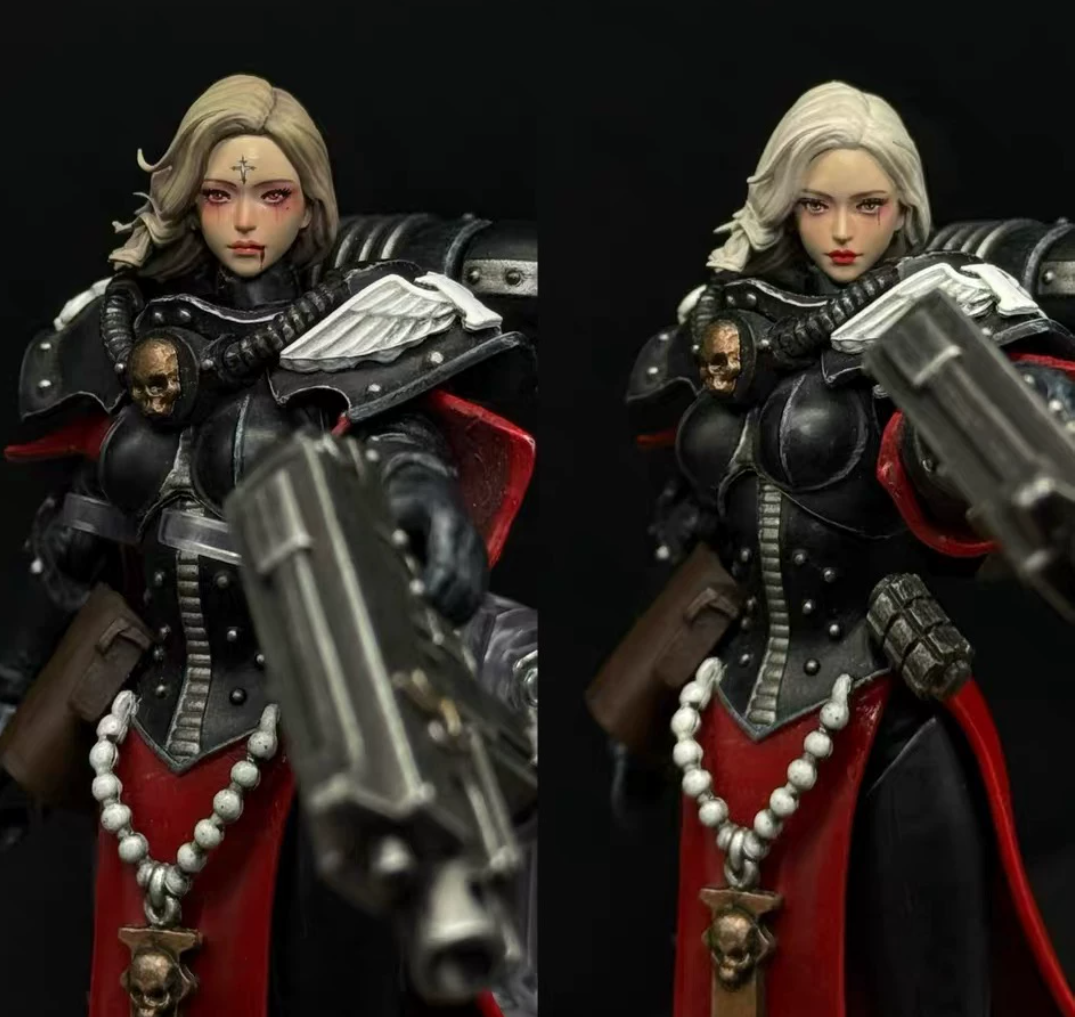 TD-JT-175 Warhammer 40K Blood Angels Primarch Sanguinius Blood Tears Custom Head Sculpt view 10