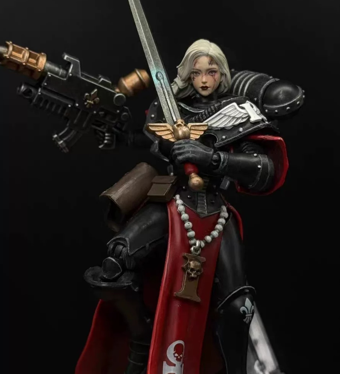TD-JT-175 Warhammer 40K Blood Angels Primarch Sanguinius Blood Tears Custom Head Sculpt view 12