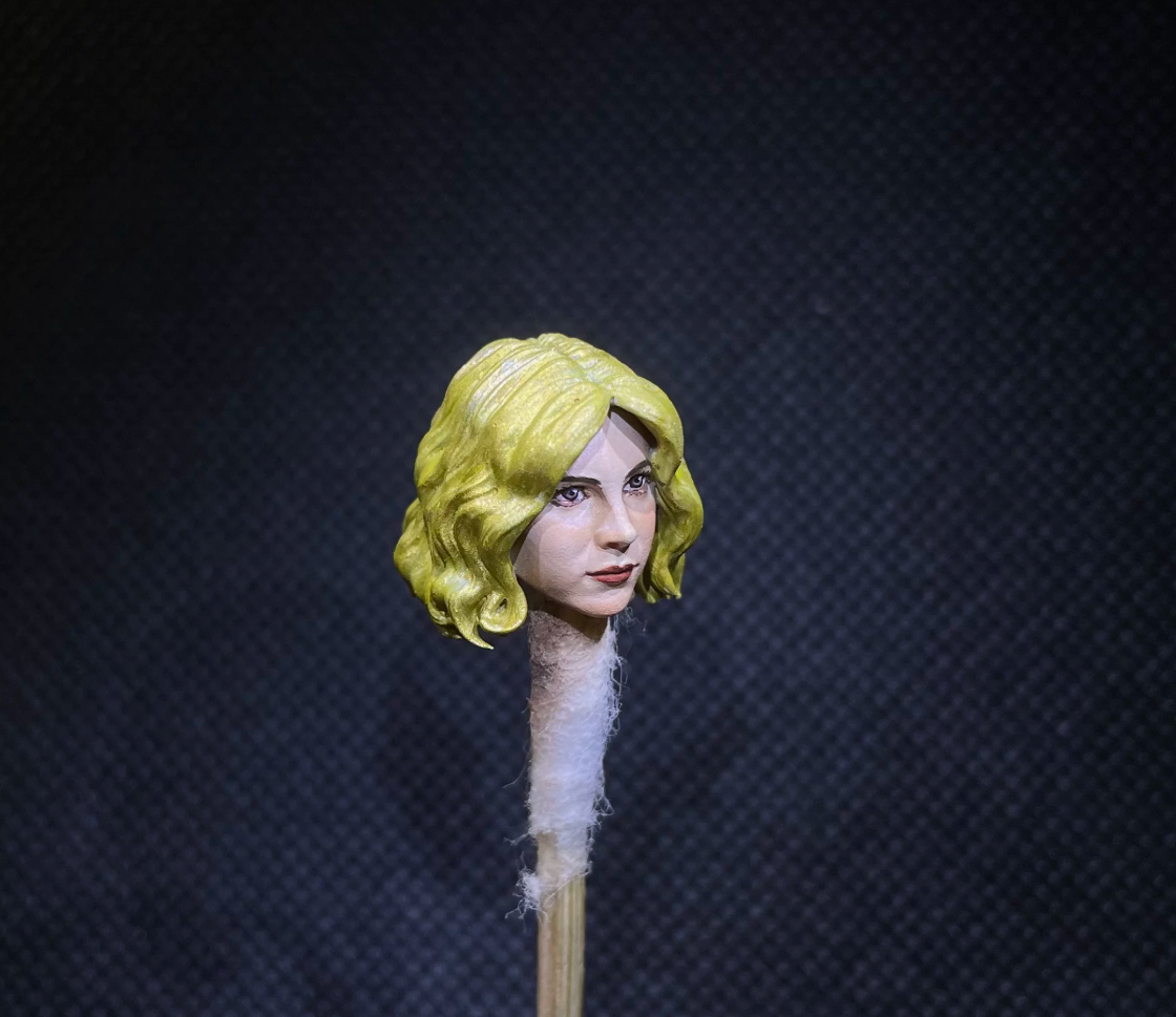 TD-JT-197 Warhammer 40K Titus Custom Head Sculpt view 3