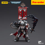 JOYTOY Warhammer 40,000 Scale：1/18 Grey Knights Castellan Crowe