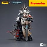 JOYTOY  Warhammer 40,000  Scale：1/18  Black Templars Marshal Baldeckrath