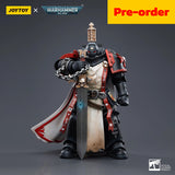JOYTOY  Warhammer 40,000  Scale：1/18  Black Templars Primaris Sword Brethren Eberwulf