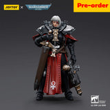JOYTOY Warhammer 40,000 Scale：1/18 Adepta Sororitas Battle Sister Sister Superior Kassia