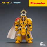 JOYTOY  Warhammer 40,000  Scale：1/18  "Imperial Fists Darnath Lysander with Thunder Hammer and Storm Shield"