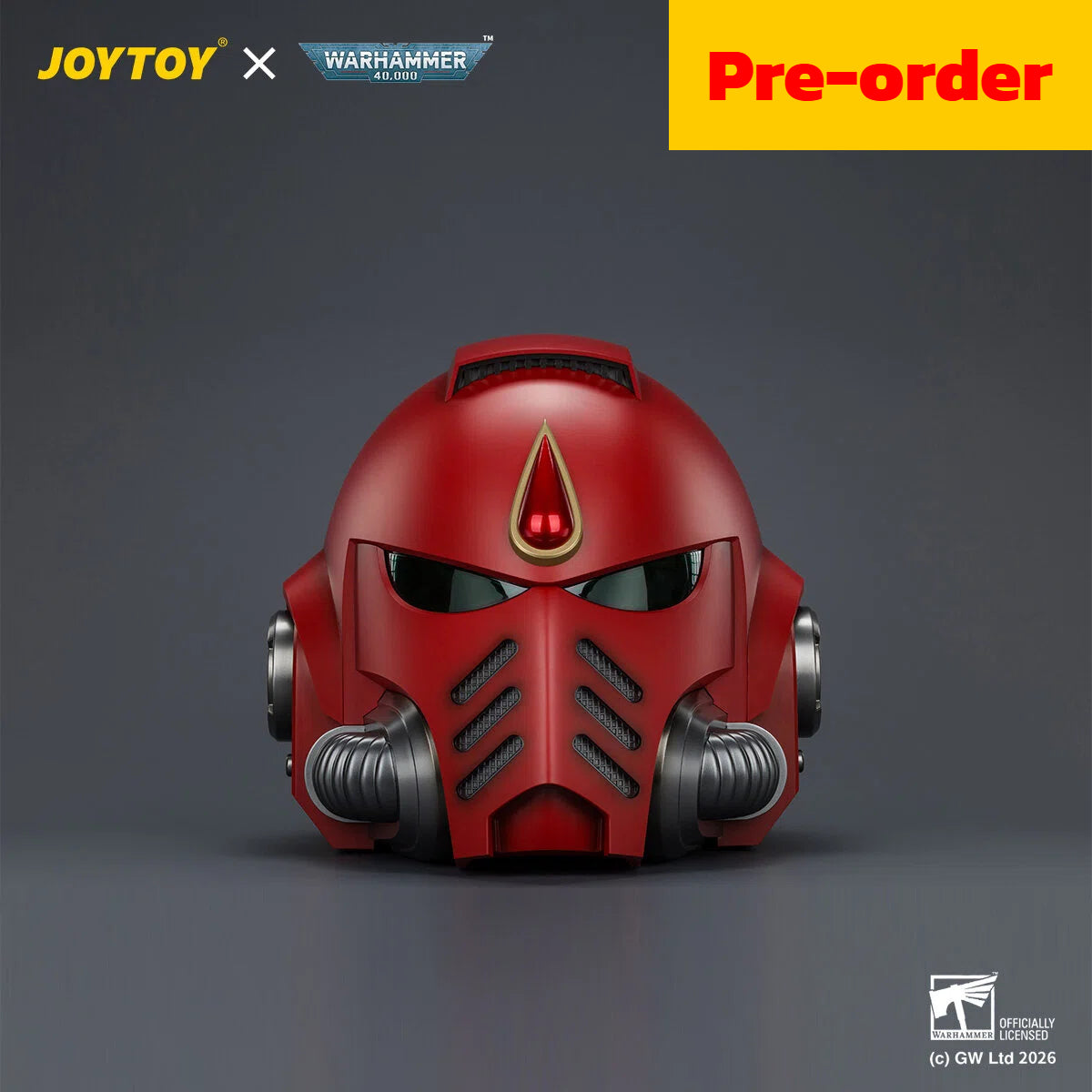 JOYTOY  Warhammer 40,000  Scale：1/1 "Blood Angels MkX Helmet"