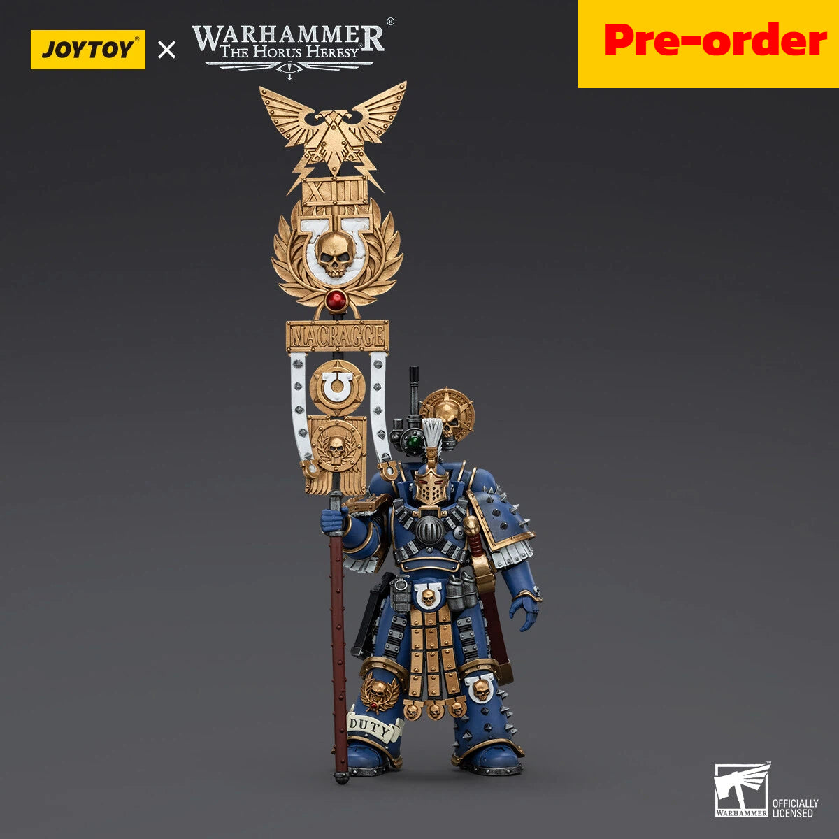 JOYTOY Warhammer The Horus Heresy Scale：1/18 Ultramarines Remus Ventanus