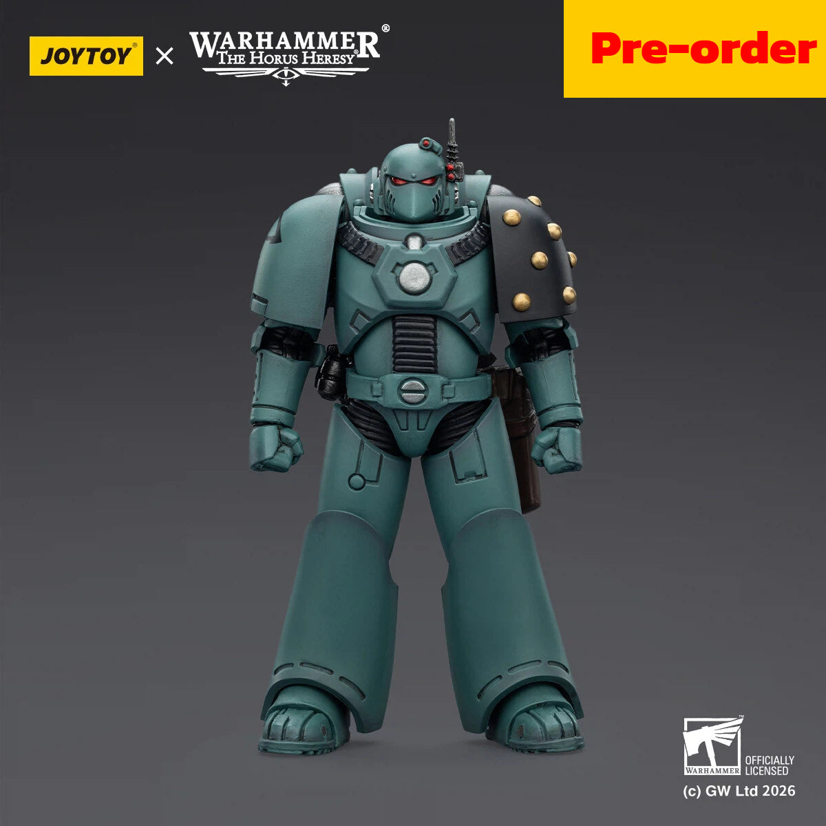 JOYTOY Warhammer The Horus Heresy Scale：1/18 Sons of Horus MKVI Tactical Legionary