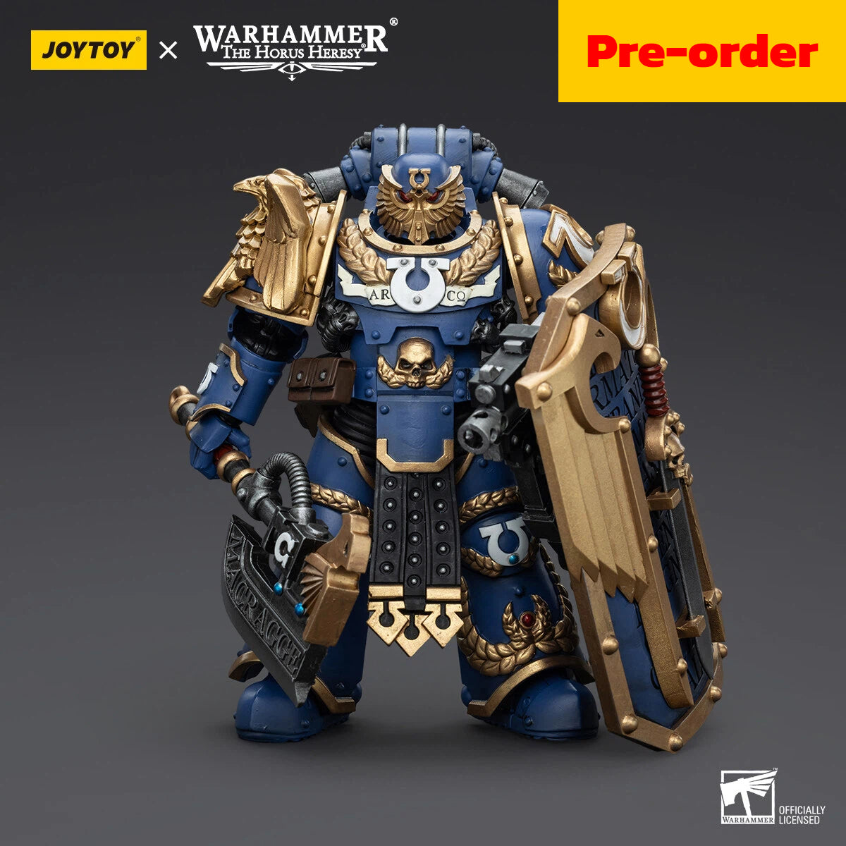 JOYTOY Warhammer The Horus Heresy Scale：1/18 Ultramarines Invictarus Suzerain Squad Suzerain 4