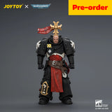JOYTOY  Warhammer 40,000  Scale：1/18  "Black Templars Execrator 1 with Crozius Arcanum and Master-Crafted Power Weapon"