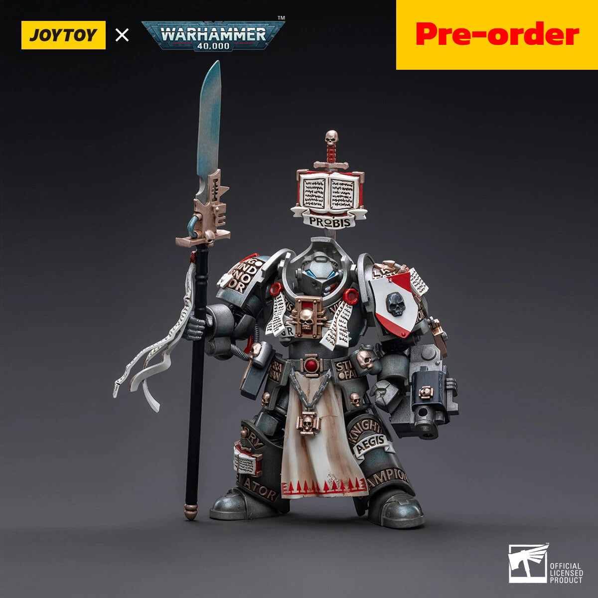 JOYTOY Warhammer 40,000 Scale：1/18 Grey Knights Terminator Jaric Thule