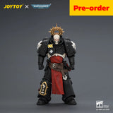 JOYTOY  Warhammer 40,000  Scale：1/18  "Black Templars Execrator 2 with Crozius Arcanum and Absolvor Bolt Pistol"