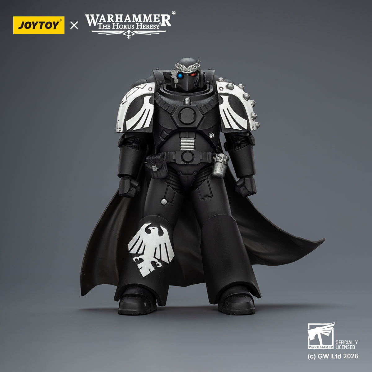 JOYTOY  Warhammer 40,000  Scale：1/18 "Raven Guard Mor Deythan with Nemesis bolt rifle"