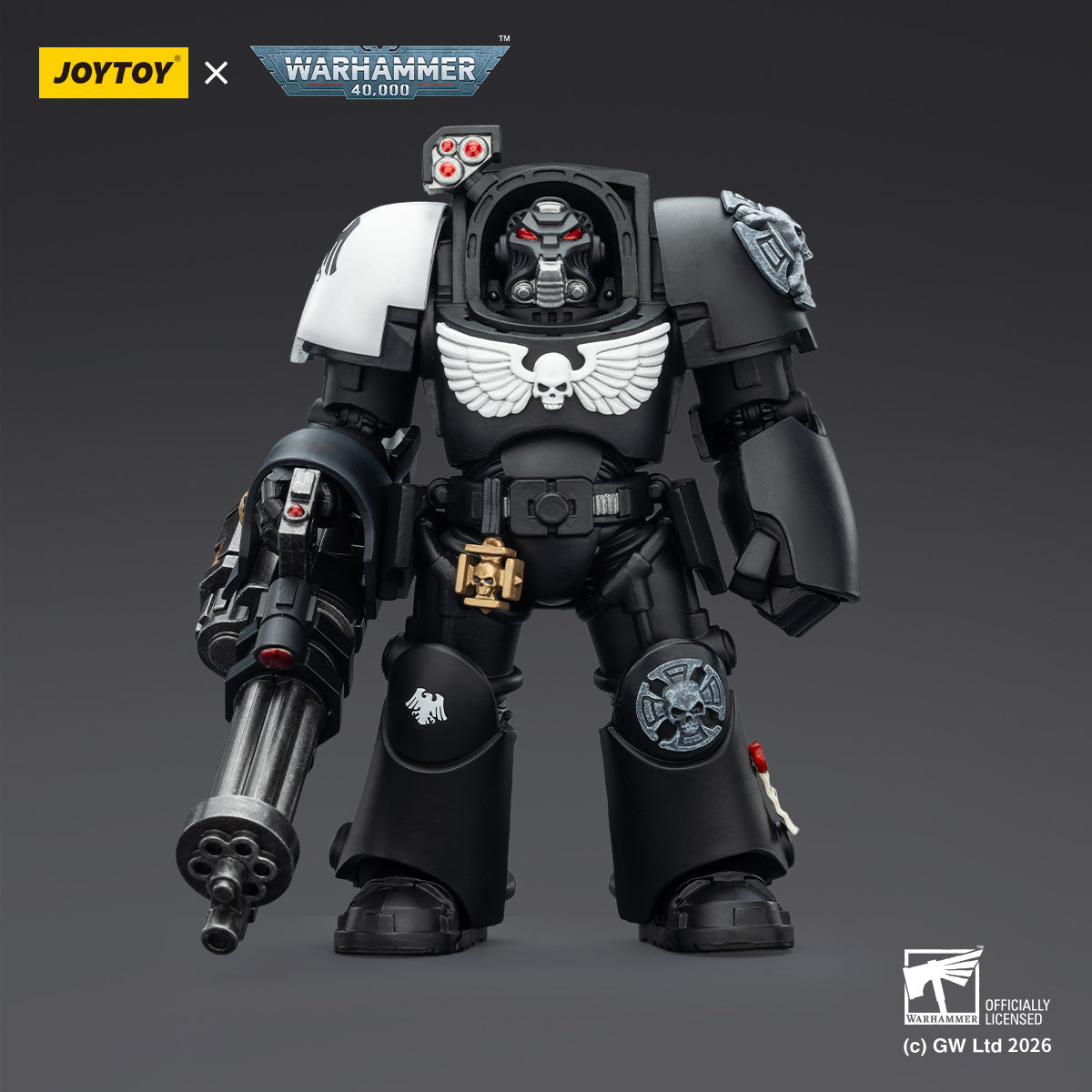 Raven Guard Terminator 3 with Power Fist and Assault Cannon