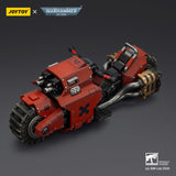 Blood Angels Raider-pattern Combat Bike with twin-linked bolt rifles