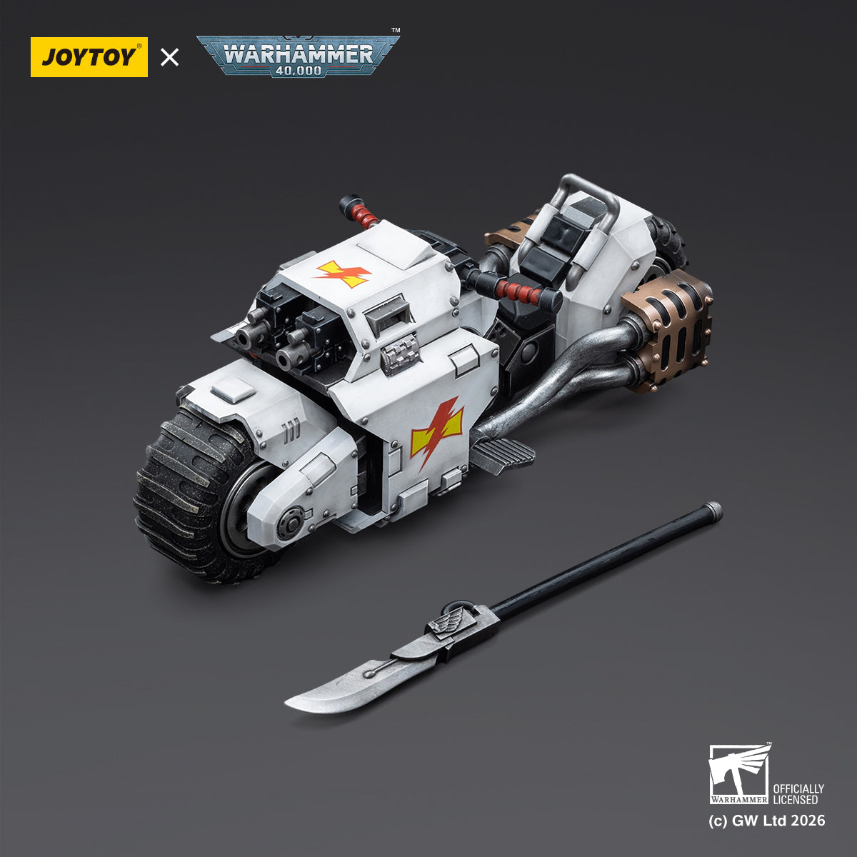 White Scars Raider-pattern Combat Bike