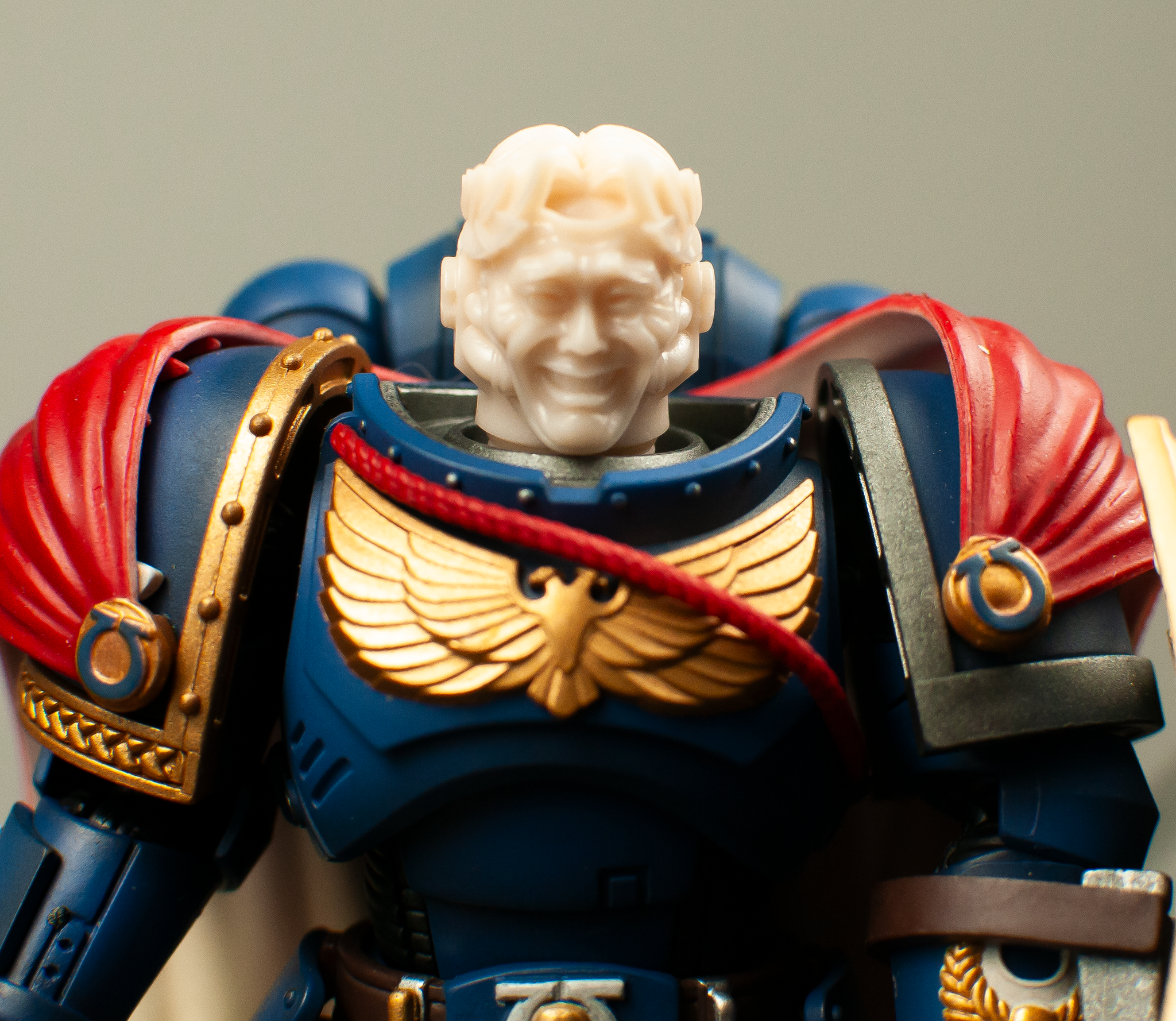 JOYTOY Warhammer Scale Head Sculpt Abstract Design Action Figure Model Collectible 2.0